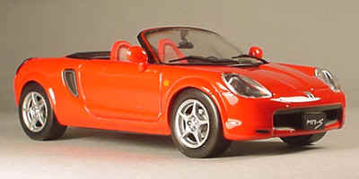 MR2 Spyder road car - Red