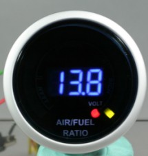 52mm Digital Air-Fuel Ratio & Voltage Gauge