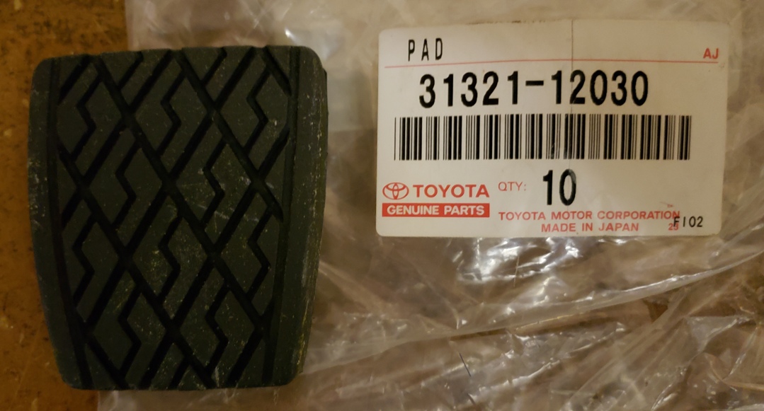 Clutch and Brake pedal pad