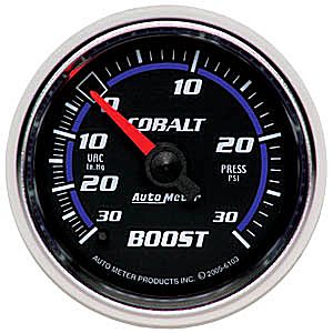 Cobalt mechanical boost/vac gauge 30psi
