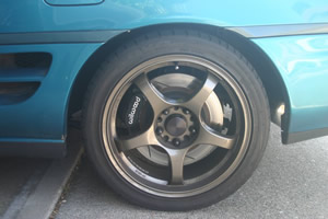 MKII MR2 Big Brake Kit, Stage II Basic - Rear