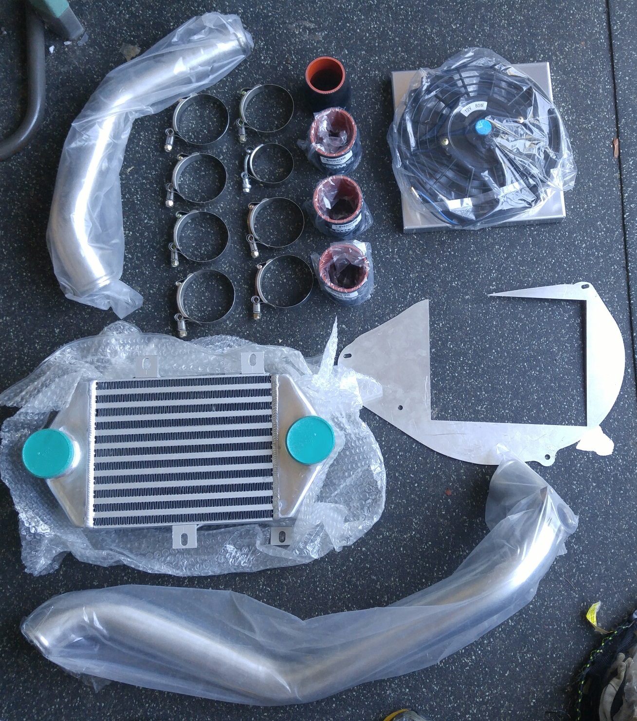 TCS Motorsports MKII MR2 Intercooler Kit