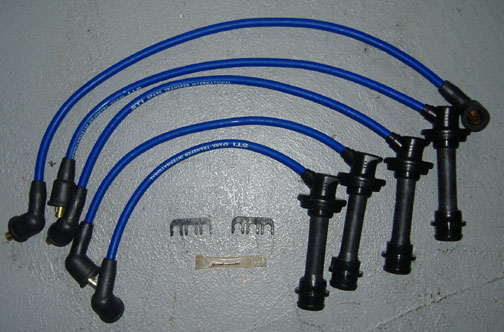 Spark Plug Wiring Set w/90 Degree Boots - DJS Tractor Parts