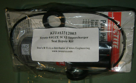 4AGZE SC12 Supercharger Seal Kit