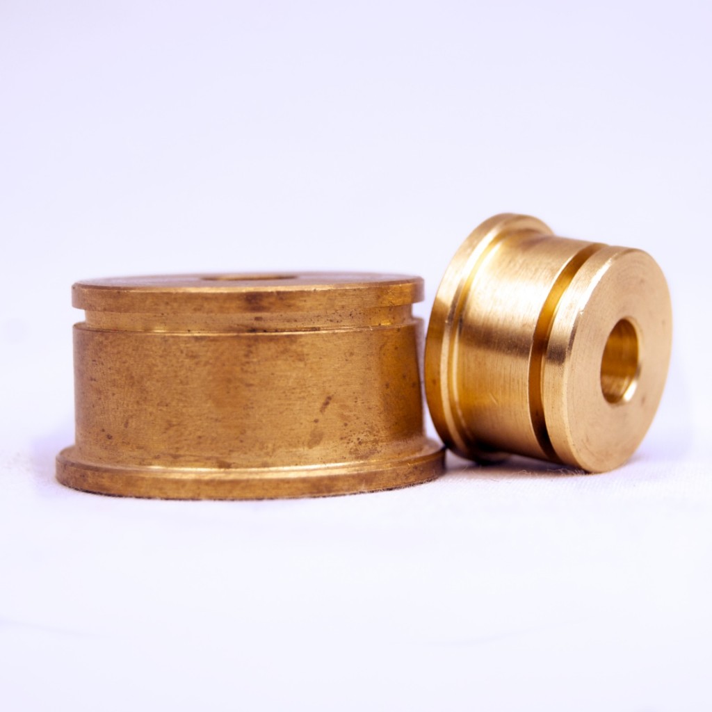 Big! Solid Brass Shift Cable Bushings, Twos R Us